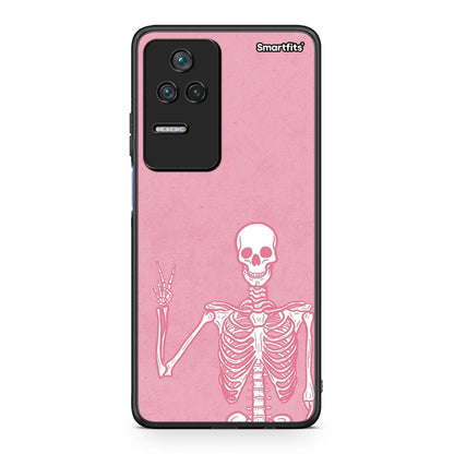 Xiaomi Poco F4 / Redmi K40S Halloween Motivation θήκη από τη Smartfits με σχέδιο στο πίσω μέρος και μαύρο περίβλημα | Smartphone case with colorful back and black bezels by Smartfits