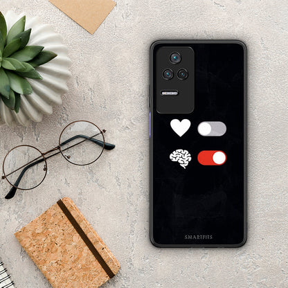 Heart Vs Brain - Xiaomi Poco F4 / Redmi K40S θήκη