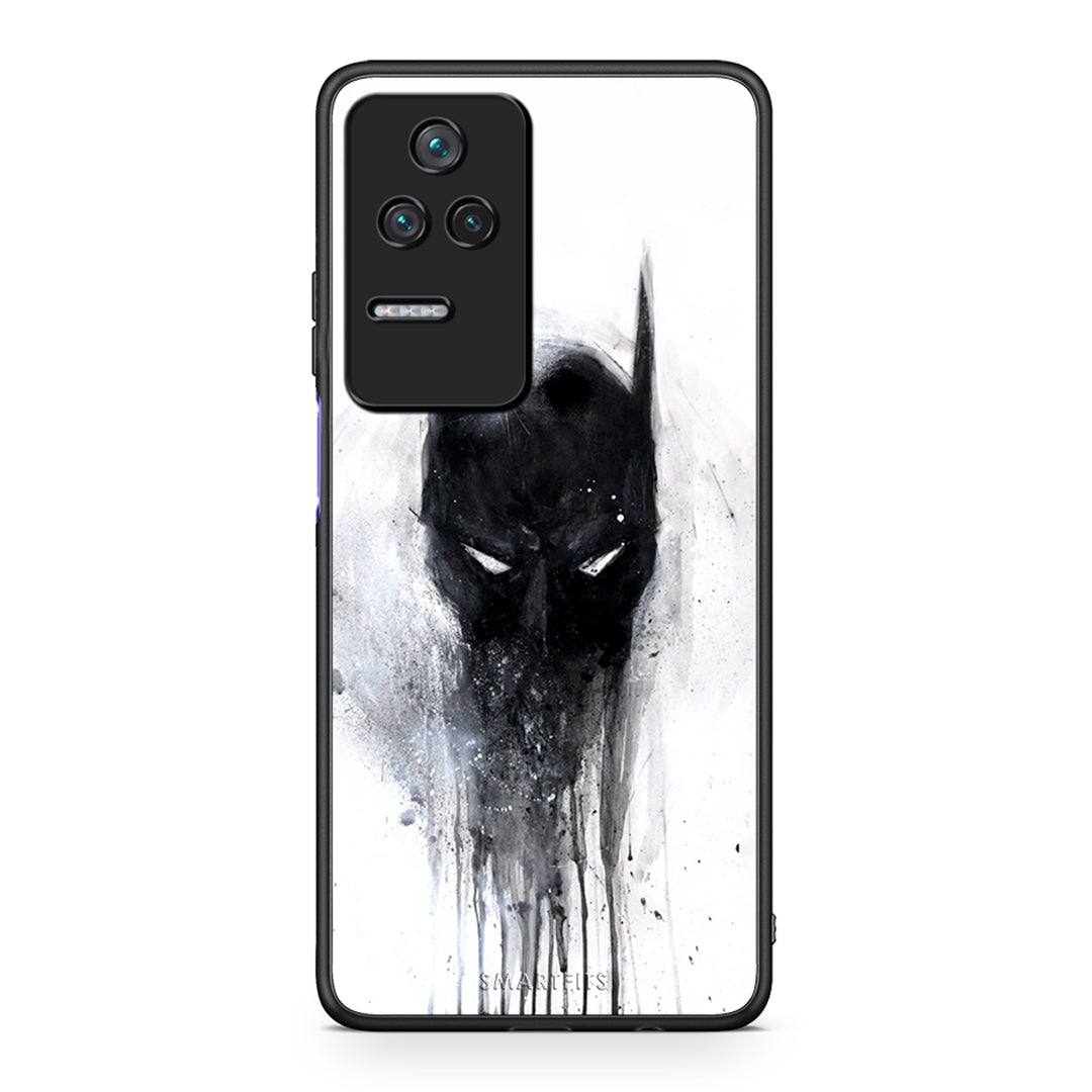 4 - Xiaomi Poco F4 / Redmi K40S Paint Bat Hero case, cover, bumper