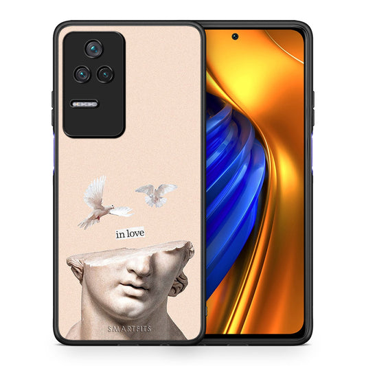 Θήκη Xiaomi Poco F4 / Redmi K40S In Love από τη Smartfits με σχέδιο στο πίσω μέρος και μαύρο περίβλημα | Xiaomi Poco F4 / Redmi K40S In Love case with colorful back and black bezels