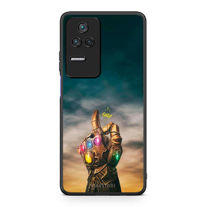 Xiaomi Poco F4 / Redmi K40S Infinity Snap θήκη από τη Smartfits με σχέδιο στο πίσω μέρος και μαύρο περίβλημα | Smartphone case with colorful back and black bezels by Smartfits