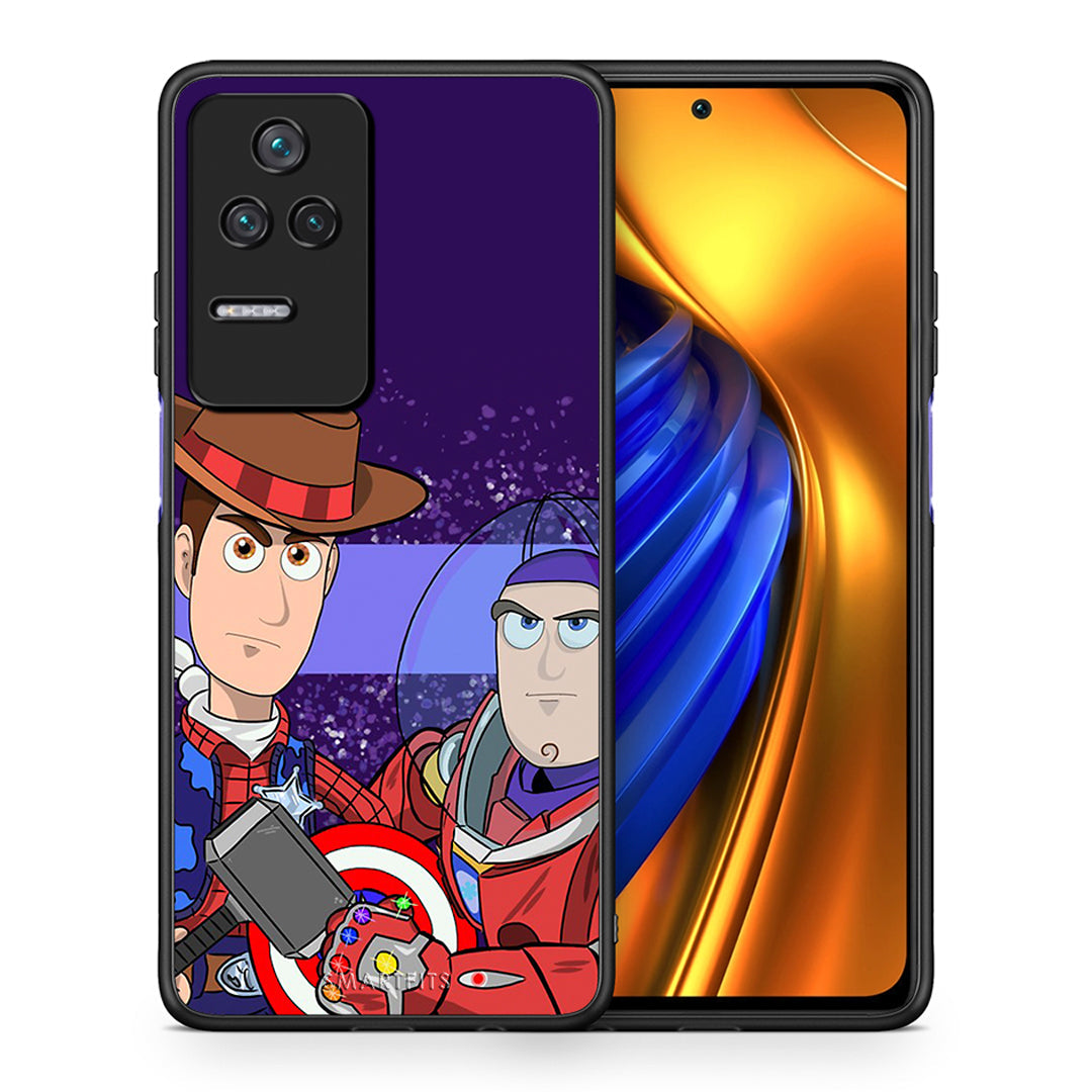 Θήκη Xiaomi Poco F4 / Redmi K40S Infinity Story από τη Smartfits με σχέδιο στο πίσω μέρος και μαύρο περίβλημα | Xiaomi Poco F4 / Redmi K40S Infinity Story case with colorful back and black bezels