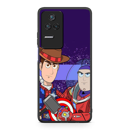 Xiaomi Poco F4 / Redmi K40S Infinity Story θήκη από τη Smartfits με σχέδιο στο πίσω μέρος και μαύρο περίβλημα | Smartphone case with colorful back and black bezels by Smartfits