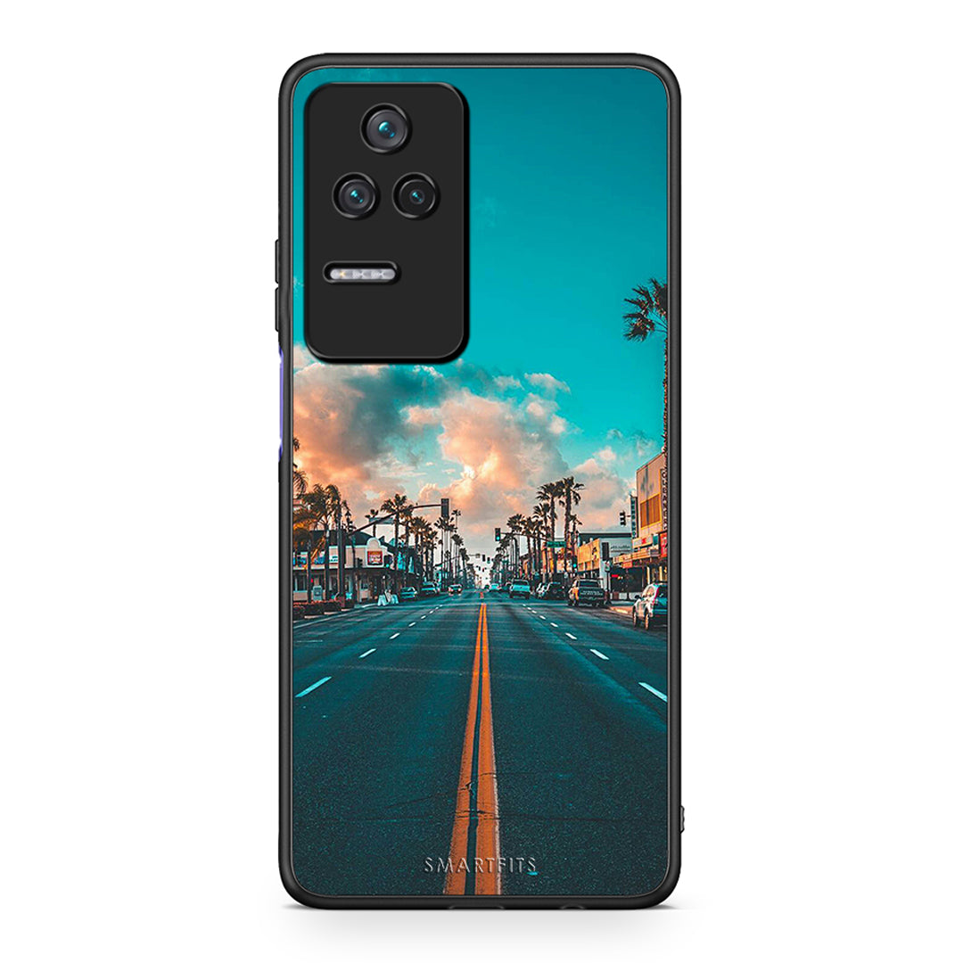 4 - Xiaomi Poco F4 / Redmi K40S City Landscape case, cover, bumper