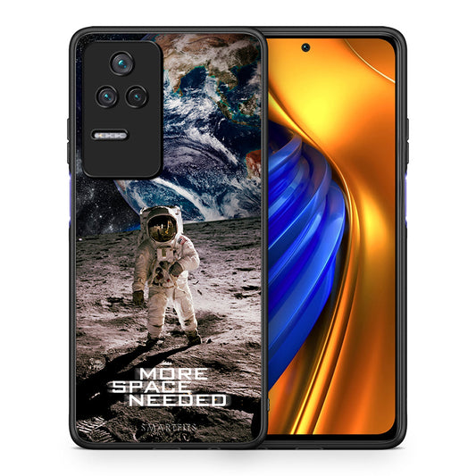 Θήκη Xiaomi Poco F4 / Redmi K40S More Space από τη Smartfits με σχέδιο στο πίσω μέρος και μαύρο περίβλημα | Xiaomi Poco F4 / Redmi K40S More Space case with colorful back and black bezels