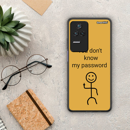My Password - Xiaomi Poco F4 / Redmi K40S θήκη