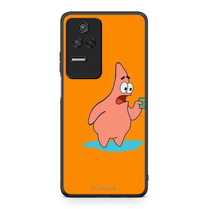 Xiaomi Poco F4 / Redmi K40S No Money 1 Θήκη Αγίου Βαλεντίνου από τη Smartfits με σχέδιο στο πίσω μέρος και μαύρο περίβλημα | Smartphone case with colorful back and black bezels by Smartfits