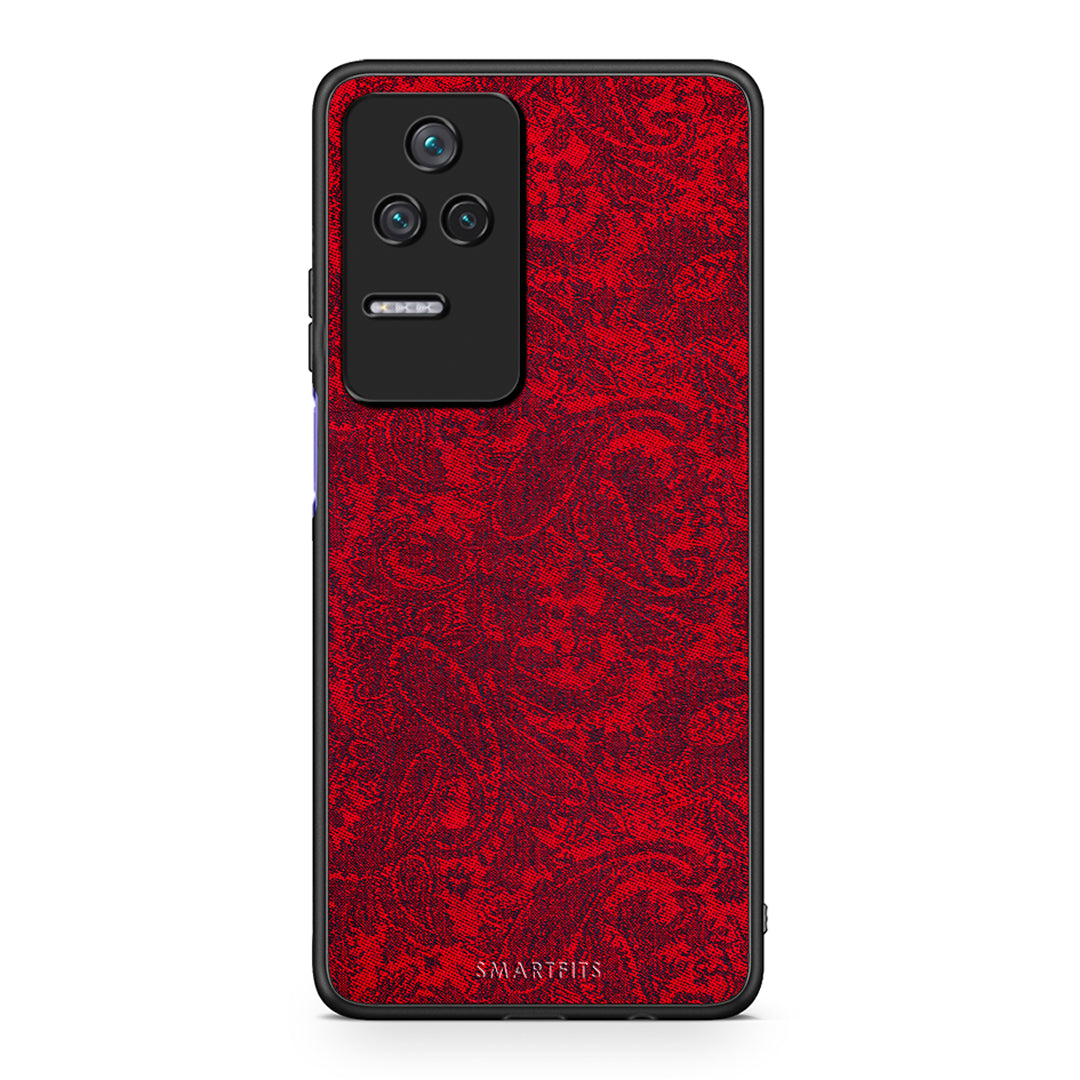 Xiaomi Poco F4 / Redmi K40S Paisley Cashmere θήκη από τη Smartfits με σχέδιο στο πίσω μέρος και μαύρο περίβλημα | Smartphone case with colorful back and black bezels by Smartfits