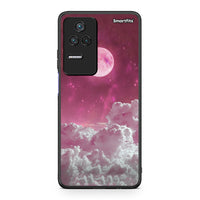 Thumbnail for Xiaomi Poco F4 / Redmi K40S Pink Moon θήκη από τη Smartfits με σχέδιο στο πίσω μέρος και μαύρο περίβλημα | Smartphone case with colorful back and black bezels by Smartfits
