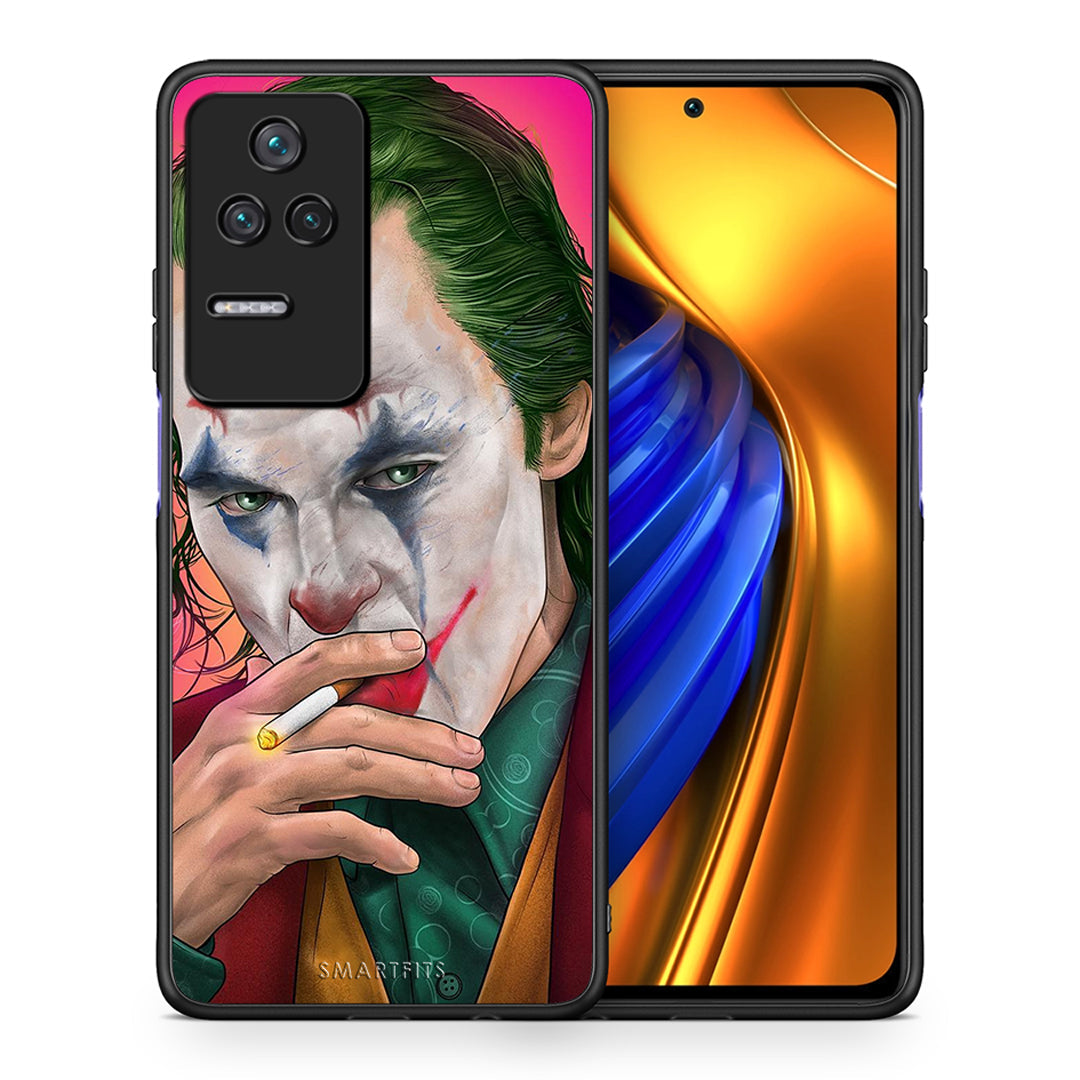 Θήκη Xiaomi Poco F4 / Redmi K40S JokesOnU PopArt από τη Smartfits με σχέδιο στο πίσω μέρος και μαύρο περίβλημα | Xiaomi Poco F4 / Redmi K40S JokesOnU PopArt case with colorful back and black bezels