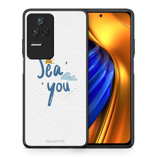 Θήκη Xiaomi Poco F4 / Redmi K40S Sea You από τη Smartfits με σχέδιο στο πίσω μέρος και μαύρο περίβλημα | Xiaomi Poco F4 / Redmi K40S Sea You case with colorful back and black bezels