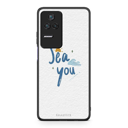 Xiaomi Poco F4 / Redmi K40S Sea You Θήκη από τη Smartfits με σχέδιο στο πίσω μέρος και μαύρο περίβλημα | Smartphone case with colorful back and black bezels by Smartfits
