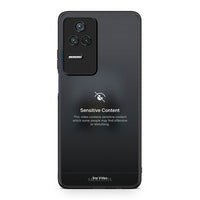 Thumbnail for Xiaomi Poco F4 / Redmi K40S Sensitive Content θήκη από τη Smartfits με σχέδιο στο πίσω μέρος και μαύρο περίβλημα | Smartphone case with colorful back and black bezels by Smartfits