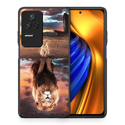 Θήκη Αγίου Βαλεντίνου Xiaomi Poco F4 / Redmi K40S Sunset Dreams από τη Smartfits με σχέδιο στο πίσω μέρος και μαύρο περίβλημα | Xiaomi Poco F4 / Redmi K40S Sunset Dreams case with colorful back and black bezels