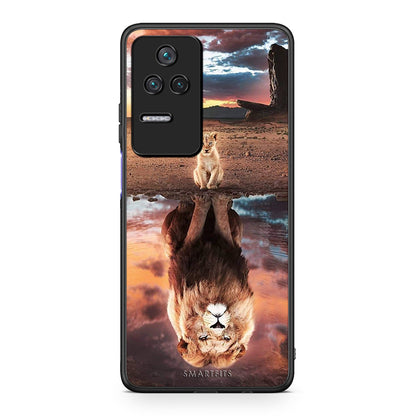 Xiaomi Poco F4 / Redmi K40S Sunset Dreams Θήκη Αγίου Βαλεντίνου από τη Smartfits με σχέδιο στο πίσω μέρος και μαύρο περίβλημα | Smartphone case with colorful back and black bezels by Smartfits