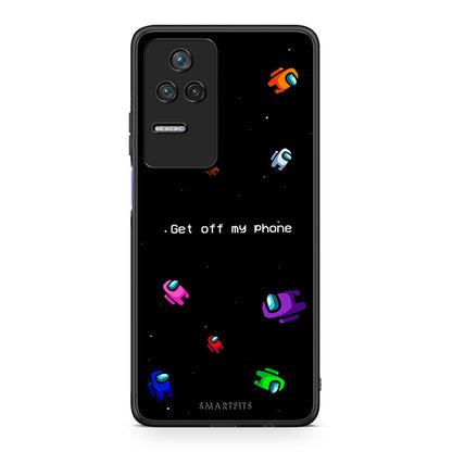 4 - Xiaomi Poco F4 / Redmi K40S AFK Text case, cover, bumper