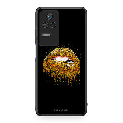 4 - Xiaomi Poco F4 / Redmi K40S Golden Valentine case, cover, bumper