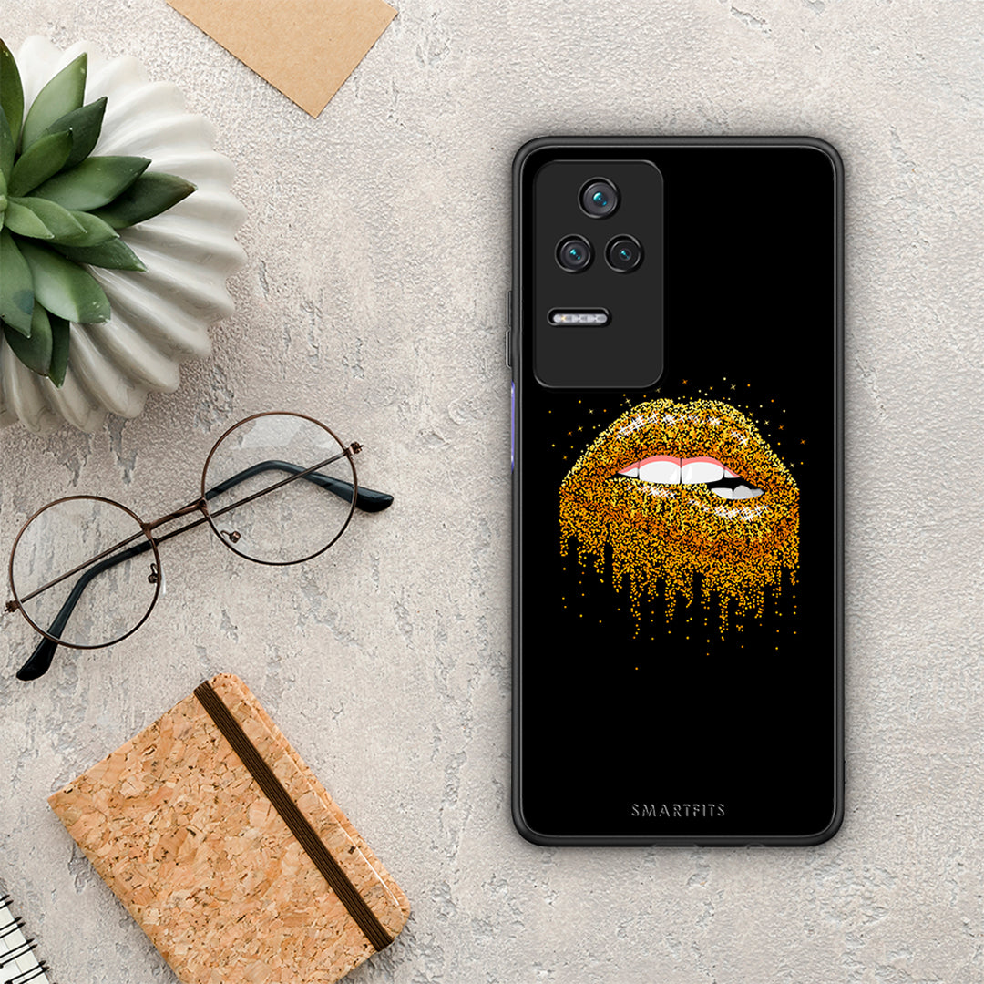 Valentine Golden - Xiaomi Poco F4 / Redmi K40S θήκη