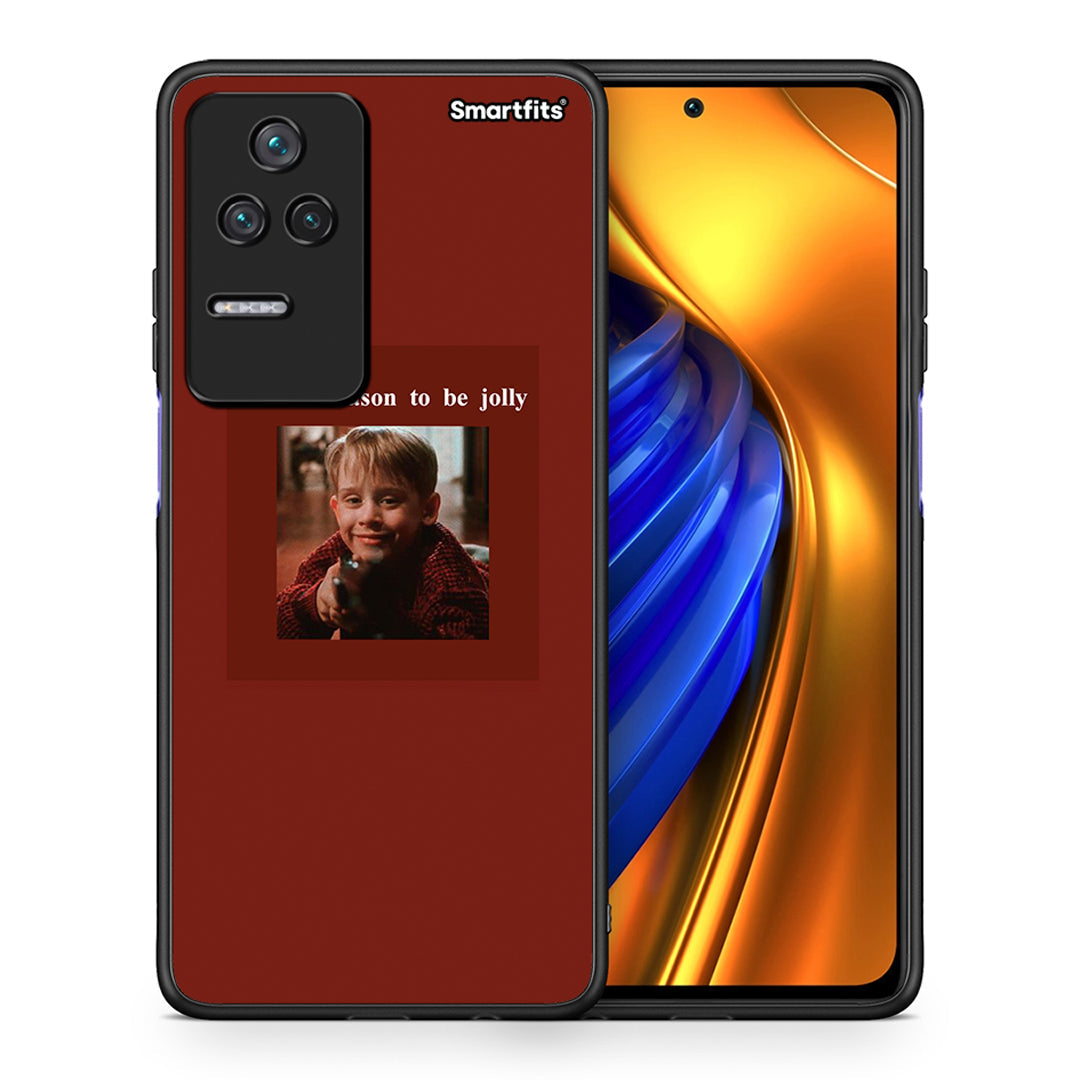 Θήκη Xiaomi Poco F4 / Redmi K40S Xmas Ultimate Spirit από τη Smartfits με σχέδιο στο πίσω μέρος και μαύρο περίβλημα | Xiaomi Poco F4 / Redmi K40S Xmas Ultimate Spirit case with colorful back and black bezels