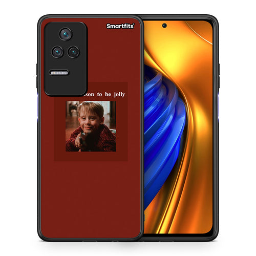 Θήκη Xiaomi Poco F4 / Redmi K40S Xmas Ultimate Spirit από τη Smartfits με σχέδιο στο πίσω μέρος και μαύρο περίβλημα | Xiaomi Poco F4 / Redmi K40S Xmas Ultimate Spirit case with colorful back and black bezels