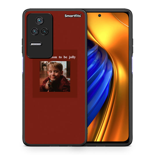 Θήκη Xiaomi Poco F4 / Redmi K40S Xmas Ultimate Spirit από τη Smartfits με σχέδιο στο πίσω μέρος και μαύρο περίβλημα | Xiaomi Poco F4 / Redmi K40S Xmas Ultimate Spirit case with colorful back and black bezels