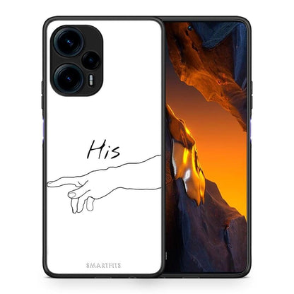 Θήκη Xiaomi Poco F5 5G Aesthetic Love 2 από τη Smartfits με σχέδιο στο πίσω μέρος και μαύρο περίβλημα | Xiaomi Poco F5 5G Aesthetic Love 2 Case with Colorful Back and Black Bezels