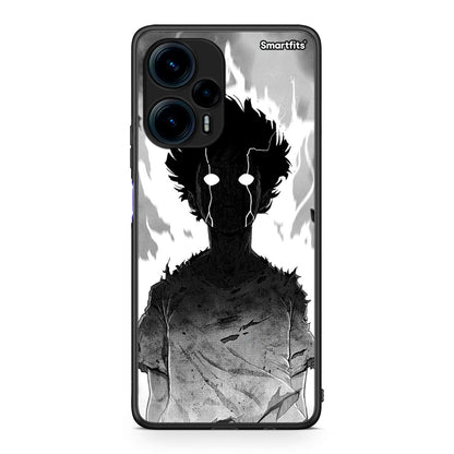 Θήκη Xiaomi Poco F5 5G Anime Boy από τη Smartfits με σχέδιο στο πίσω μέρος και μαύρο περίβλημα | Xiaomi Poco F5 5G Anime Boy Case with Colorful Back and Black Bezels