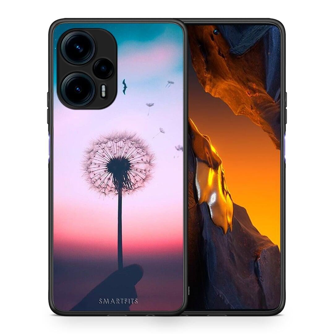 Θήκη Xiaomi Poco F5 5G Boho Wish από τη Smartfits με σχέδιο στο πίσω μέρος και μαύρο περίβλημα | Xiaomi Poco F5 5G Boho Wish Case with Colorful Back and Black Bezels