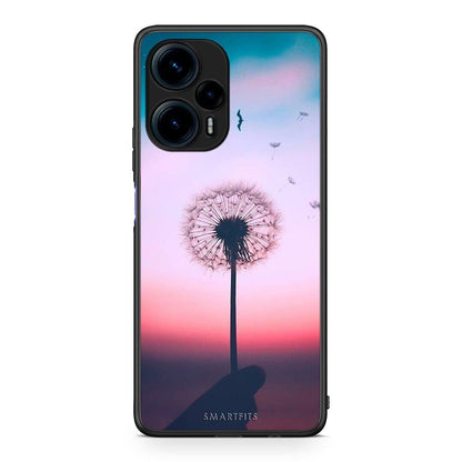 Θήκη Xiaomi Poco F5 5G Boho Wish από τη Smartfits με σχέδιο στο πίσω μέρος και μαύρο περίβλημα | Xiaomi Poco F5 5G Boho Wish Case with Colorful Back and Black Bezels