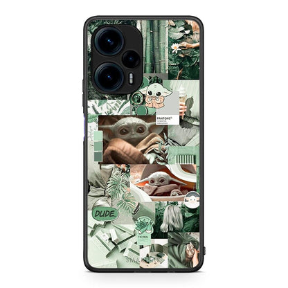 Θήκη Xiaomi Poco F5 5G Collage Dude από τη Smartfits με σχέδιο στο πίσω μέρος και μαύρο περίβλημα | Xiaomi Poco F5 5G Collage Dude Case with Colorful Back and Black Bezels