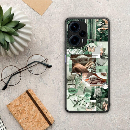 Θήκη Xiaomi Poco F5 5G Collage Dude από τη Smartfits με σχέδιο στο πίσω μέρος και μαύρο περίβλημα | Xiaomi Poco F5 5G Collage Dude Case with Colorful Back and Black Bezels