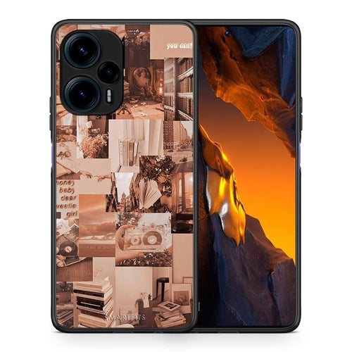Θήκη Xiaomi Poco F5 5G Collage You Can από τη Smartfits με σχέδιο στο πίσω μέρος και μαύρο περίβλημα | Xiaomi Poco F5 5G Collage You Can Case with Colorful Back and Black Bezels
