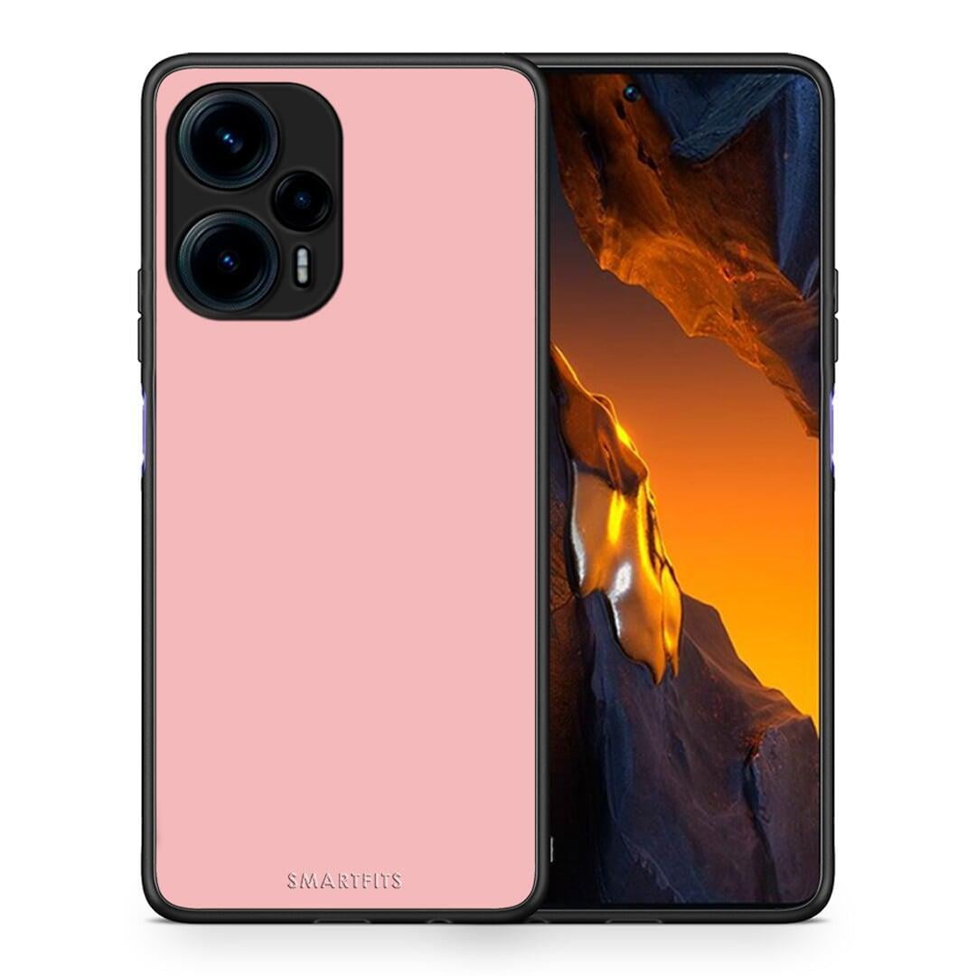Θήκη Xiaomi Poco F5 5G Color Nude από τη Smartfits με σχέδιο στο πίσω μέρος και μαύρο περίβλημα | Xiaomi Poco F5 5G Color Nude Case with Colorful Back and Black Bezels