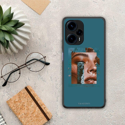 Θήκη Xiaomi Poco F5 5G Cry An Ocean από τη Smartfits με σχέδιο στο πίσω μέρος και μαύρο περίβλημα | Xiaomi Poco F5 5G Cry An Ocean Case with Colorful Back and Black Bezels