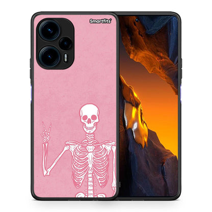 Θήκη Xiaomi Poco F5 5G Halloween Motivation από τη Smartfits με σχέδιο στο πίσω μέρος και μαύρο περίβλημα | Xiaomi Poco F5 5G Halloween Motivation Case with Colorful Back and Black Bezels