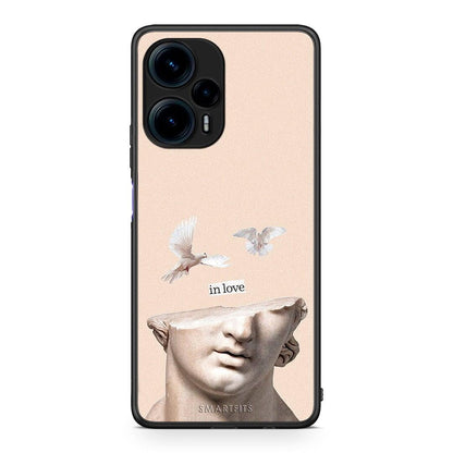 Θήκη Xiaomi Poco F5 5G In Love από τη Smartfits με σχέδιο στο πίσω μέρος και μαύρο περίβλημα | Xiaomi Poco F5 5G In Love Case with Colorful Back and Black Bezels