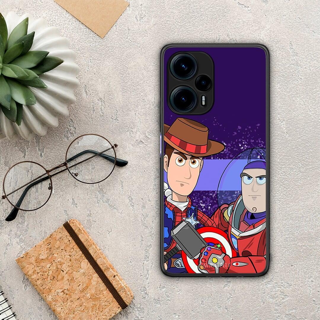 Θήκη Xiaomi Poco F5 5G Infinity Story από τη Smartfits με σχέδιο στο πίσω μέρος και μαύρο περίβλημα | Xiaomi Poco F5 5G Infinity Story Case with Colorful Back and Black Bezels