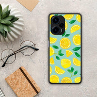 Thumbnail for Θήκη Xiaomi Poco F5 5G Lemons από τη Smartfits με σχέδιο στο πίσω μέρος και μαύρο περίβλημα | Xiaomi Poco F5 5G Lemons Case with Colorful Back and Black Bezels