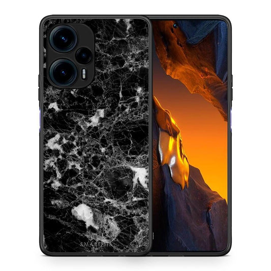 Θήκη Xiaomi Poco F5 5G Marble Male από τη Smartfits με σχέδιο στο πίσω μέρος και μαύρο περίβλημα | Xiaomi Poco F5 5G Marble Male Case with Colorful Back and Black Bezels