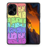 Thumbnail for Θήκη Xiaomi Poco F5 5G Melting Rainbow από τη Smartfits με σχέδιο στο πίσω μέρος και μαύρο περίβλημα | Xiaomi Poco F5 5G Melting Rainbow Case with Colorful Back and Black Bezels