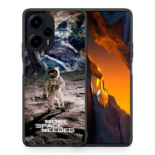 Θήκη Xiaomi Poco F5 5G More Space από τη Smartfits με σχέδιο στο πίσω μέρος και μαύρο περίβλημα | Xiaomi Poco F5 5G More Space Case with Colorful Back and Black Bezels