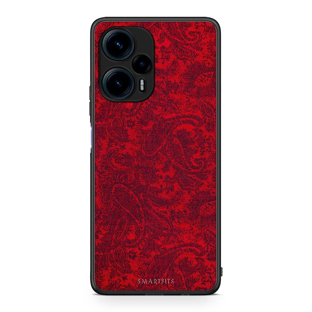 Θήκη Xiaomi Poco F5 5G Paisley Cashmere από τη Smartfits με σχέδιο στο πίσω μέρος και μαύρο περίβλημα | Xiaomi Poco F5 5G Paisley Cashmere Case with Colorful Back and Black Bezels