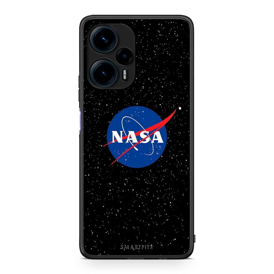 Θήκη Xiaomi Poco F5 5G PopArt NASA από τη Smartfits με σχέδιο στο πίσω μέρος και μαύρο περίβλημα | Xiaomi Poco F5 5G PopArt NASA Case with Colorful Back and Black Bezels