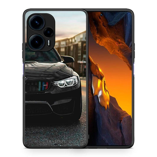 Θήκη Xiaomi Poco F5 5G Racing M3 από τη Smartfits με σχέδιο στο πίσω μέρος και μαύρο περίβλημα | Xiaomi Poco F5 5G Racing M3 Case with Colorful Back and Black Bezels