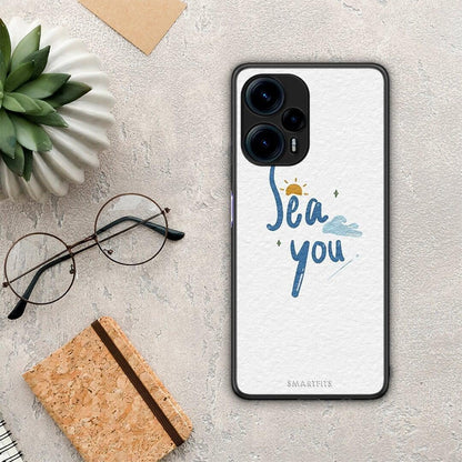Θήκη Xiaomi Poco F5 5G Sea You από τη Smartfits με σχέδιο στο πίσω μέρος και μαύρο περίβλημα | Xiaomi Poco F5 5G Sea You Case with Colorful Back and Black Bezels