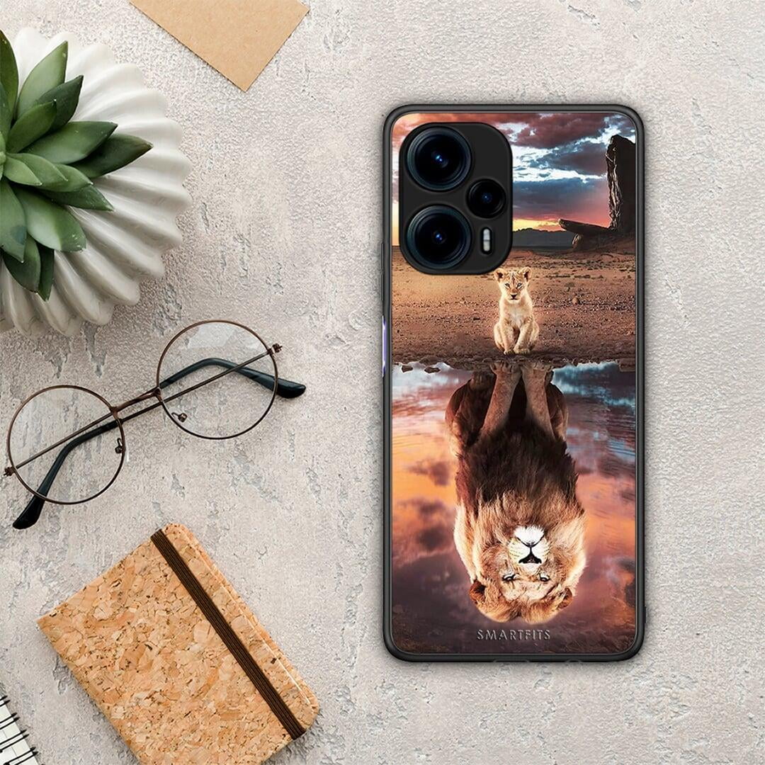 Θήκη Xiaomi Poco F5 5G Sunset Dreams από τη Smartfits με σχέδιο στο πίσω μέρος και μαύρο περίβλημα | Xiaomi Poco F5 5G Sunset Dreams Case with Colorful Back and Black Bezels