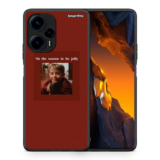 Θήκη Xiaomi Poco F5 5G Xmas Ultimate Spirit από τη Smartfits με σχέδιο στο πίσω μέρος και μαύρο περίβλημα | Xiaomi Poco F5 5G Xmas Ultimate Spirit Case with Colorful Back and Black Bezels