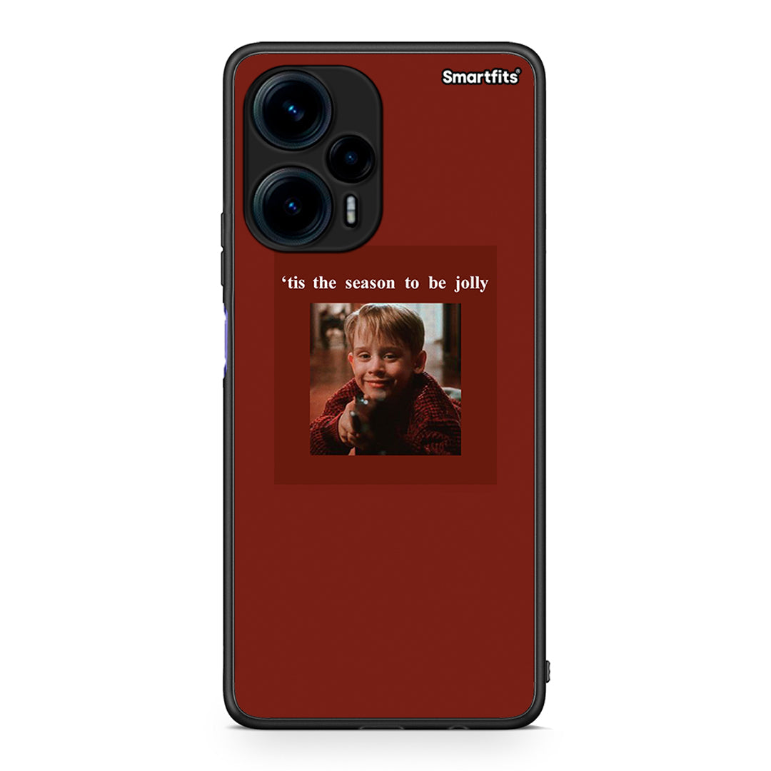 Θήκη Xiaomi Poco F5 5G Xmas Ultimate Spirit από τη Smartfits με σχέδιο στο πίσω μέρος και μαύρο περίβλημα | Xiaomi Poco F5 5G Xmas Ultimate Spirit Case with Colorful Back and Black Bezels