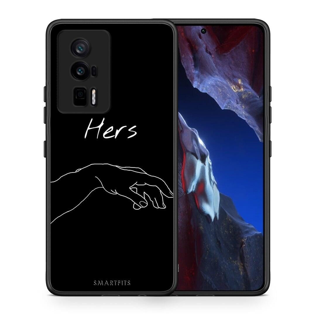 Θήκη Xiaomi Poco F5 Pro / Redmi K60 Pro Aesthetic Love 1 από τη Smartfits με σχέδιο στο πίσω μέρος και μαύρο περίβλημα | Xiaomi Poco F5 Pro / Redmi K60 Pro Aesthetic Love 1 Case with Colorful Back and Black Bezels