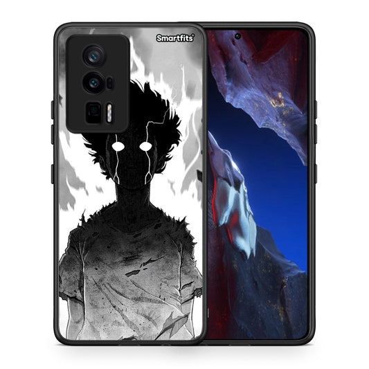 Θήκη Xiaomi Poco F5 Pro / Redmi K60 Pro Anime Boy από τη Smartfits με σχέδιο στο πίσω μέρος και μαύρο περίβλημα | Xiaomi Poco F5 Pro / Redmi K60 Pro Anime Boy Case with Colorful Back and Black Bezels
